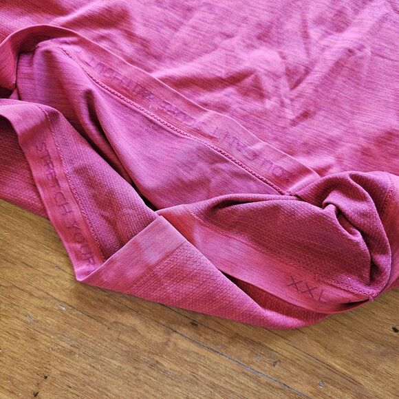 lululemon mens shirt xxl Red Athletic Fit Gym Workout - Picture 2 of 5